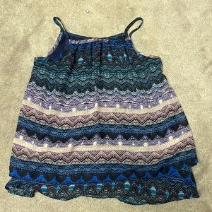 Beauties spaghetti strap tank top. Size XL